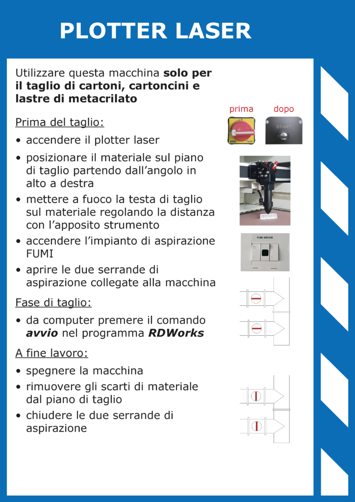 Taglio laser prescrizioni