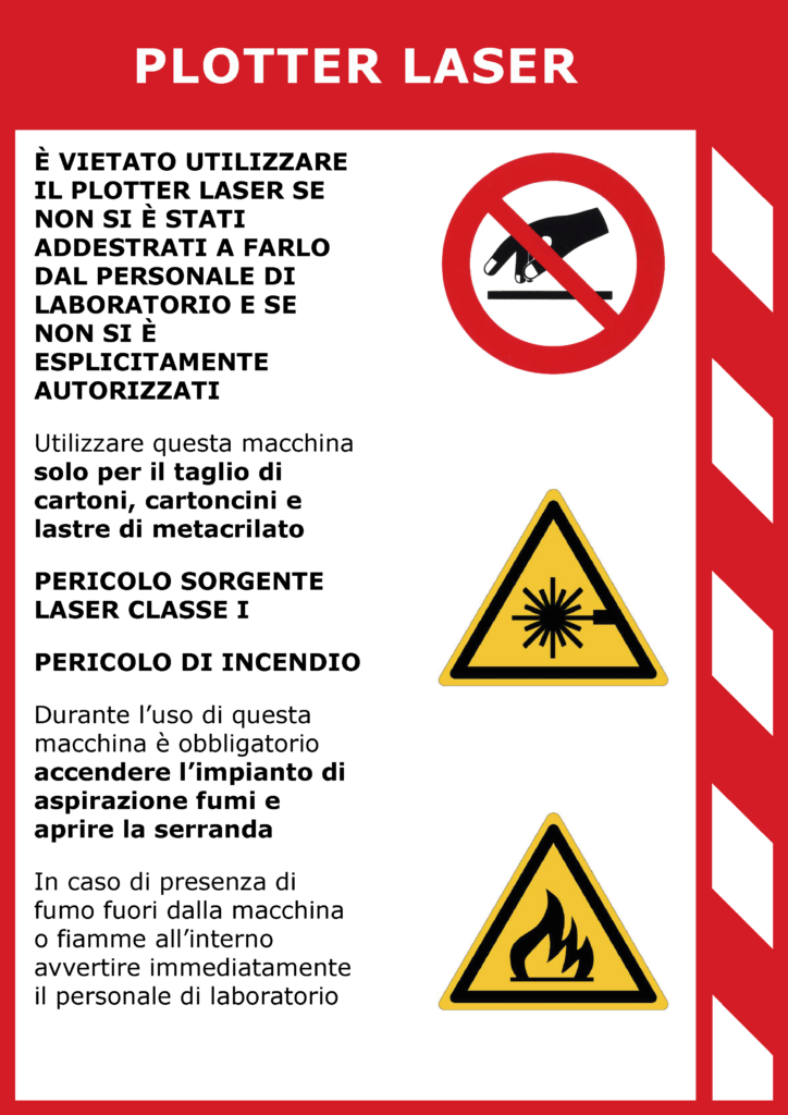 Taglio laser divieti